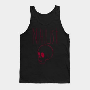 Nihilist (Red) Tank Top